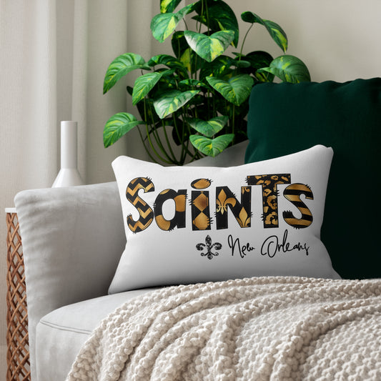 Wild About the Saints - Lumbar Pillow