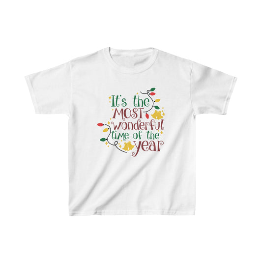 Most Wonderful Time of the Year - Kids Heavy Cotton™ Tee