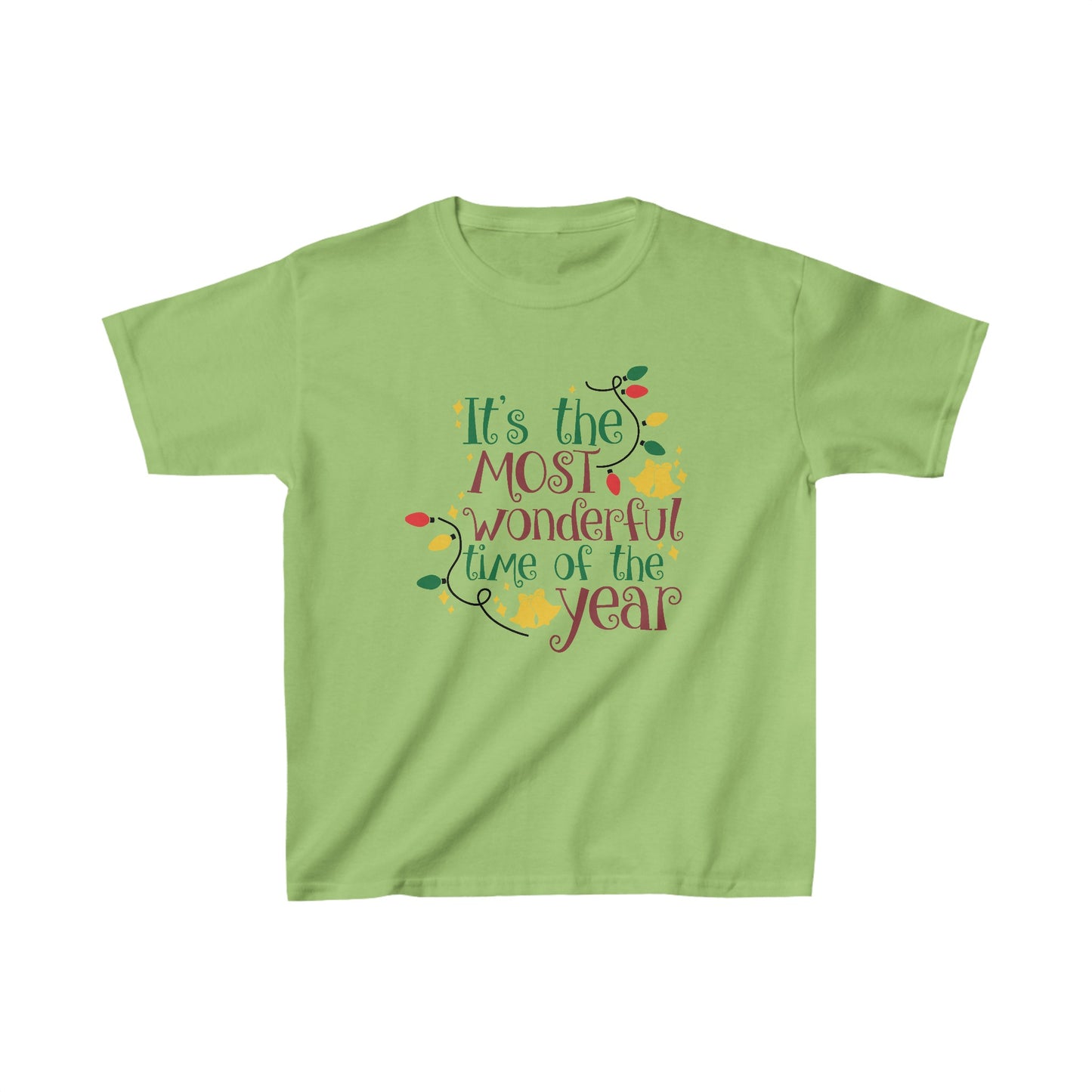 Most Wonderful Time of the Year - Kids Heavy Cotton™ Tee