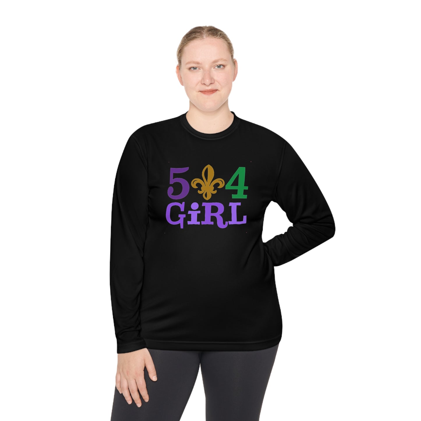 504 Girl - Unisex Lightweight Long Sleeve Tee