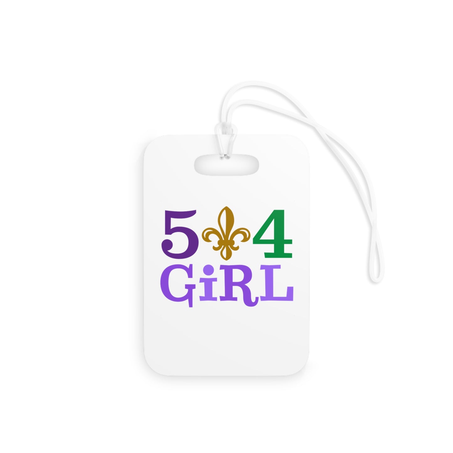 504 Girl Luggage Tags